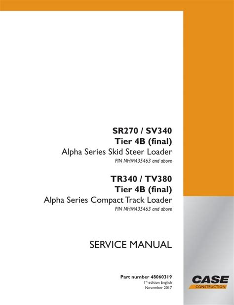 case sv340 manual